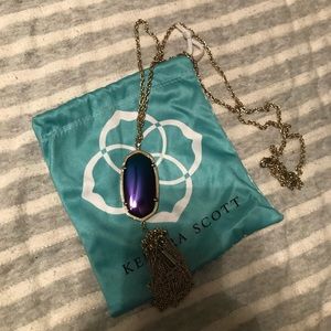 Kendra Scott Rayne Black Iridescent